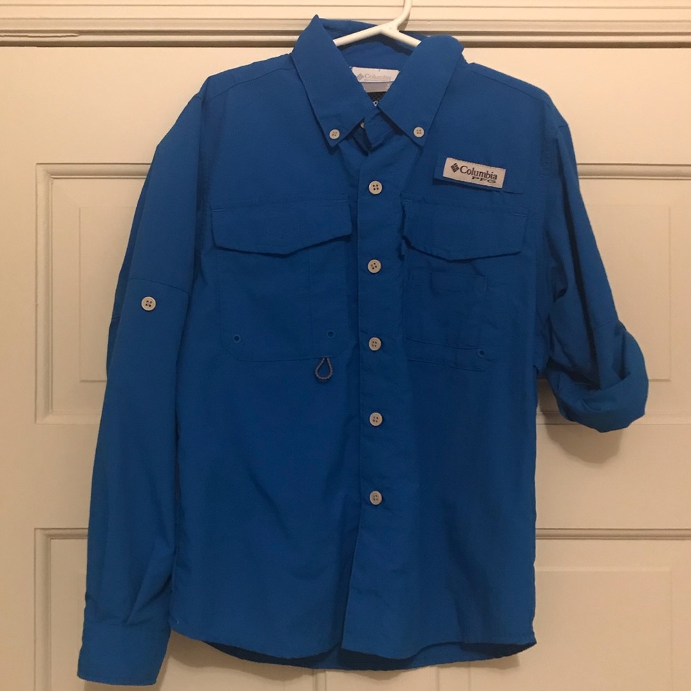 Boys Columbia fishing shirt